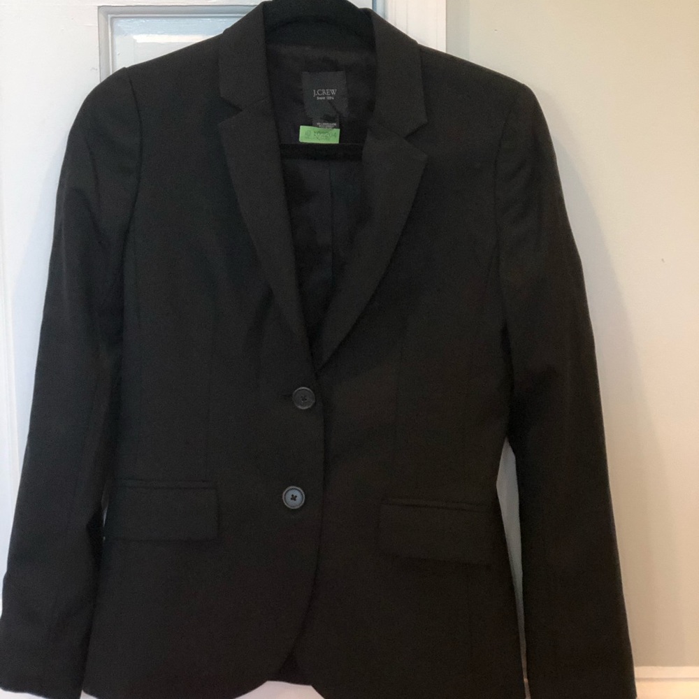 J. Crew Super 120s Wool Suit Jacket Size 4 - Picture 1 of 3